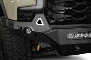 Chevrolet Silverado 1500 ZR2 Bumper - Front - Addictive Desert Designs - Stealth Fighter - Hammer Black - `25-`26